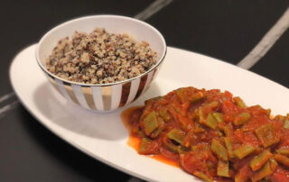 Quinoa e Piattoni al Pomodoro